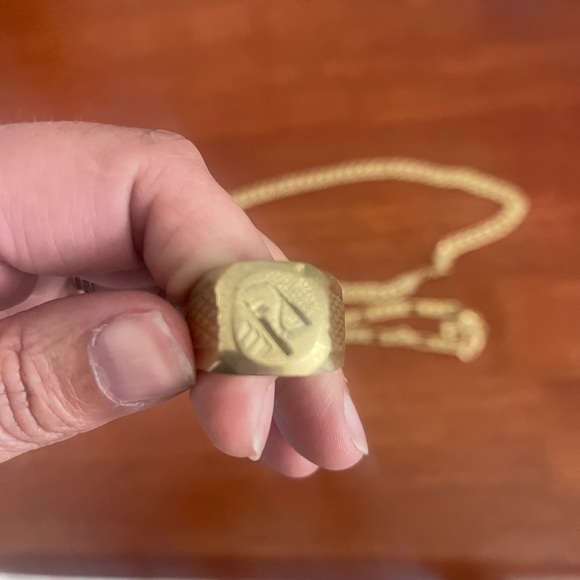 18K Gold plated Necklace Good for women and men’s
One is 24” long 
And 23” - Picture 8 of 15